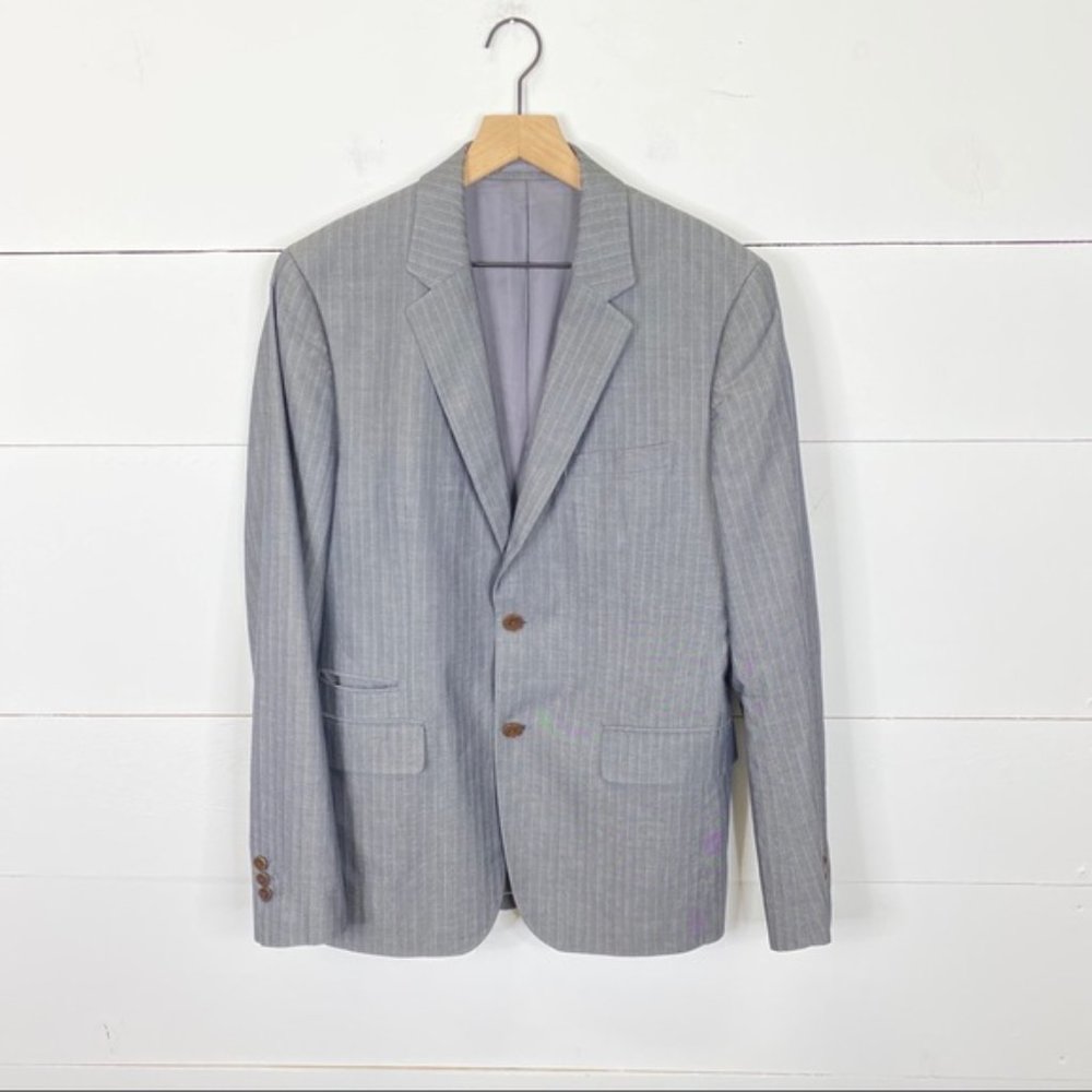 Theory Slim Fit 100% Cotton Two Piece Suit - Picture 3 of 16